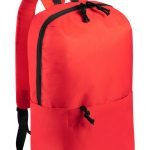 Rucksack mit Seitentasche, Reißverschluss-Vordertasche und gepolsterten Rücken