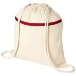 Sportbeutel mit Reißverschluss und Kordelzug