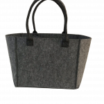 Filztasche schwarze Henkel