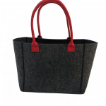 Filztasche rote Henkel