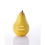 Birne mit Logo